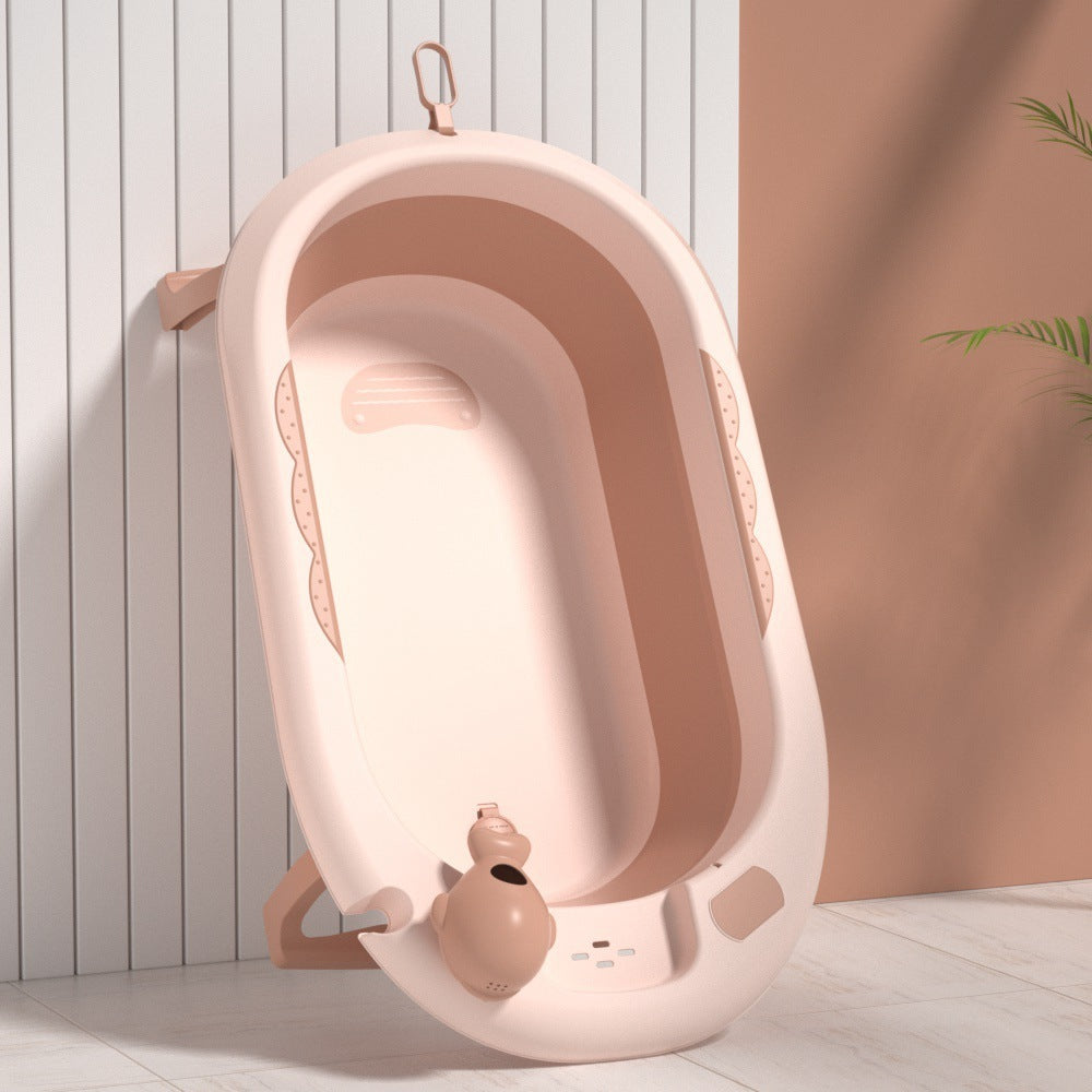 Foldable Temperature Sensitive Baby Bathtub