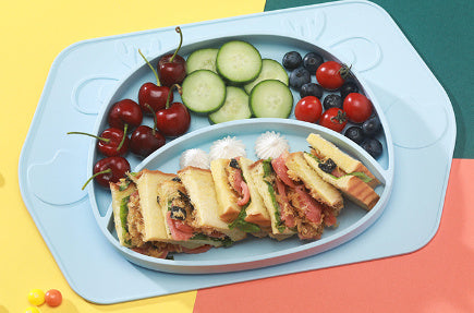 Silicone Baby Dishes Feeding Bowl