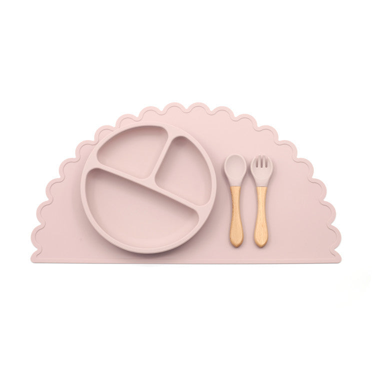 Silicone Meal Mat Feeding Set