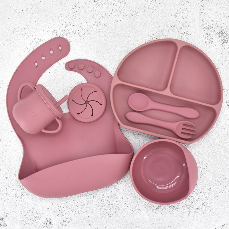 Food Grade Silicone Feeding Set