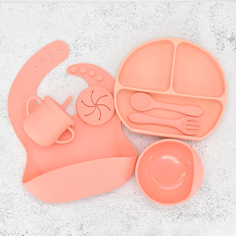 Food Grade Silicone Feeding Set