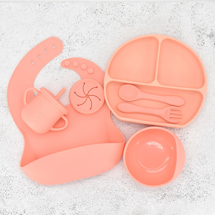Food Grade Silicone Feeding Set
