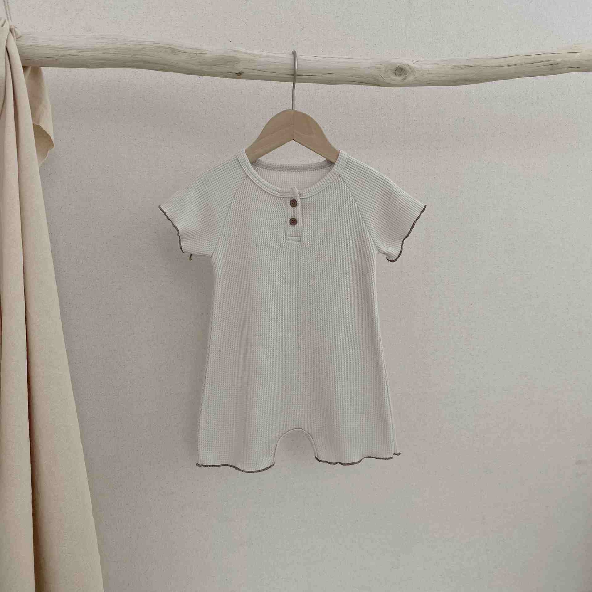 Short Sleeve Baby Rompers