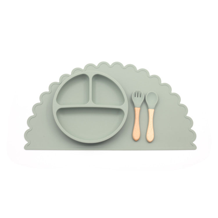 Silicone Meal Mat Feeding Set