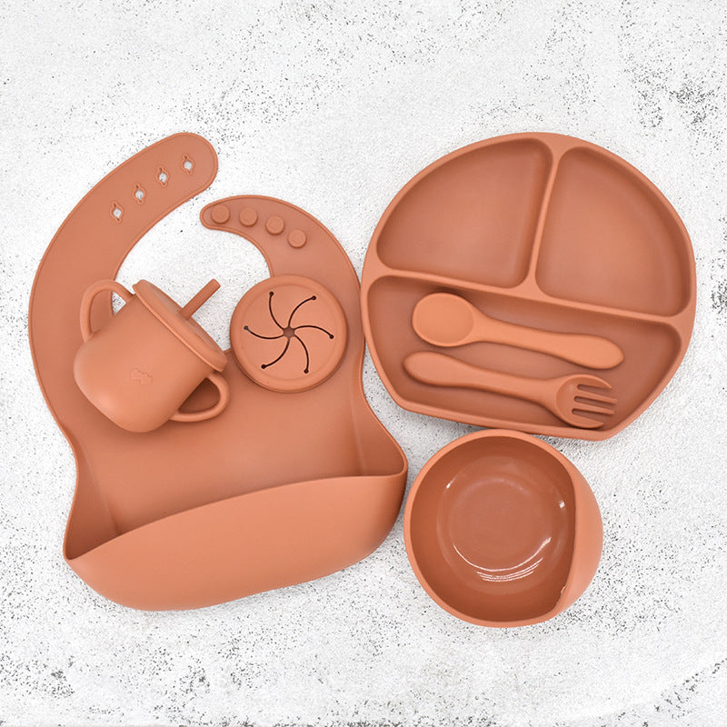 Food Grade Silicone Feeding Set
